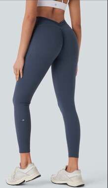 Halara UltraSculpt High Waist Navy Butt Lifting Tummy Control Leggings XS